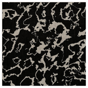 Wilder Marmor 3 - Schwarz-Weiß Stoff