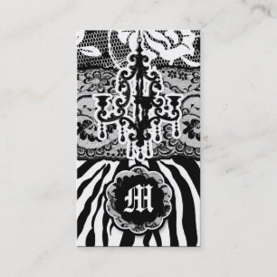 Wilder Mischung 311 N Match-GrauZebra Visitenkarte