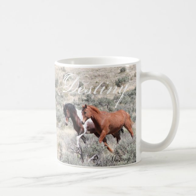 Wilder Mustang Mug~ "Schicksal " Tasse (Rechts)