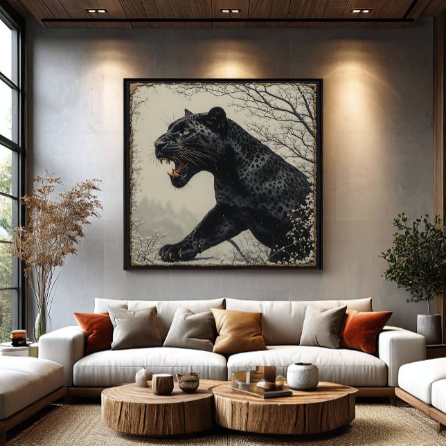 Wilder Panther Dark Fantasy Poster (Von Creator hochgeladen)