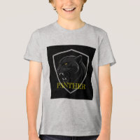 Wilder Panther Grafik T-Shirt | Kühn Wildes Tier