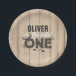 Wilder Pappteller 7" rustikales rustikales wildes<br><div class="desc">Wilder Pappteller 7" 
Alle Entwürfe sind © PIXEL-PERFEKTIONS-PARTY Ltd.</div>