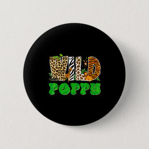 Wilder Ppy Zoo Safari Tier Geburtstag Matching Fam Button