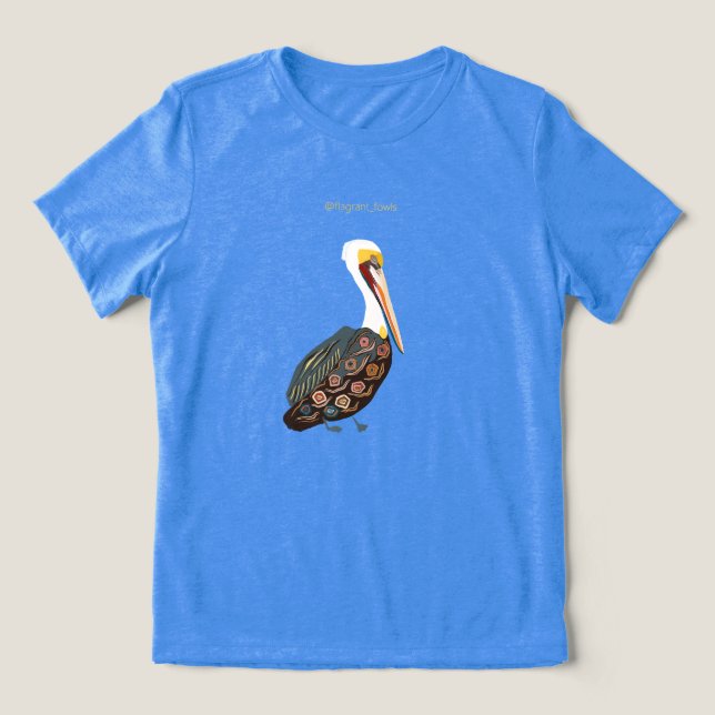 Wilder Ranch Pelican Tri-Blend Shirt (Design Vorderseite)