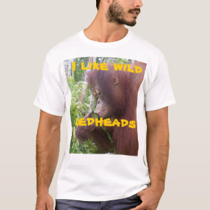Wilder Redhead-Freundin-Spaß T-Shirt