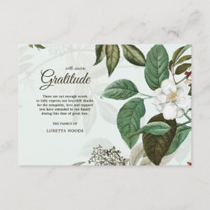 Wilder Rosen-Trauerfall danken Ihnen Karten