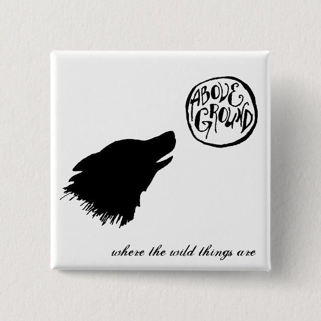 wilder Sacheknopf Button (Vorderseite)