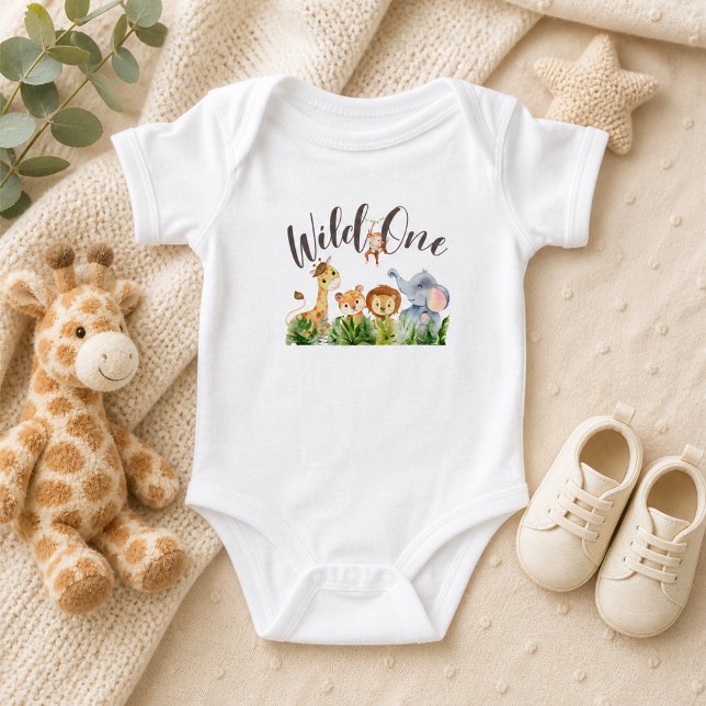 Wilder Safari-Style  Baby Strampler (Von Creator hochgeladen)
