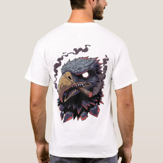 Wilder Steinadler-Maskottchen T-Shirt