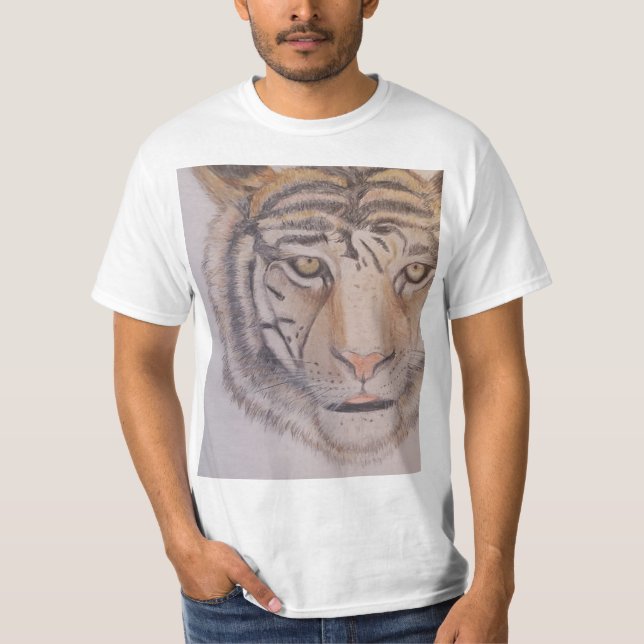 Wilder Tiger-T - Shirt (Vorderseite)