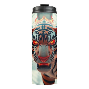 Wilder Tiger Thermosbecher