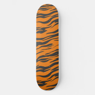 Wilder Tigerstreifen - Tierdruck Skateboard DP7