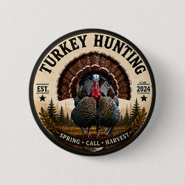 Wilder Truthahn Button