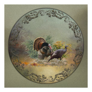 Wilder Truthahn Fotodruck