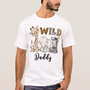 Wilder Vater des Birthday Boy Safari T - Shirt