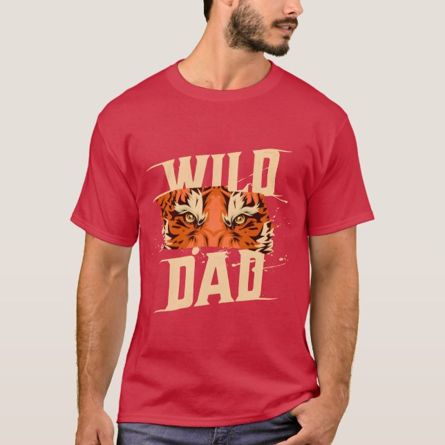 Wilder Vater Funny Adventure Outrs Father Life Gir T-Shirt (Vorderseite)
