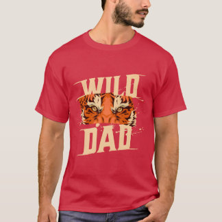 Wilder Vater Lustiges Abenteuer Outrs Vater Leben T-Shirt
