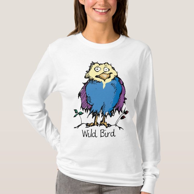 Wilder Vogel von Michigan T-Shirt (Vorderseite)