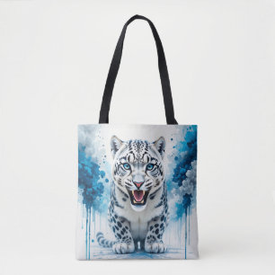 Wilder Weißer Leopard