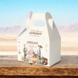Wilder Westen Cowboy-Baby-Party Geschenkschachtel