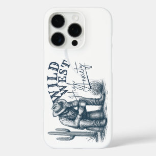 Wilder Westen High Anxiety Lustiges Western-Desi iPhone 16 Pro Hülle