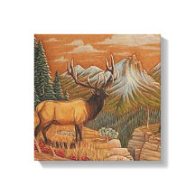 "Wilder Westen/Landschaft" CANVAS DRUCKEN 12X12