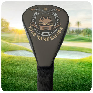 Wilder Westen Revolver Hufeisen Western Cowboy Sal Golf Headcover