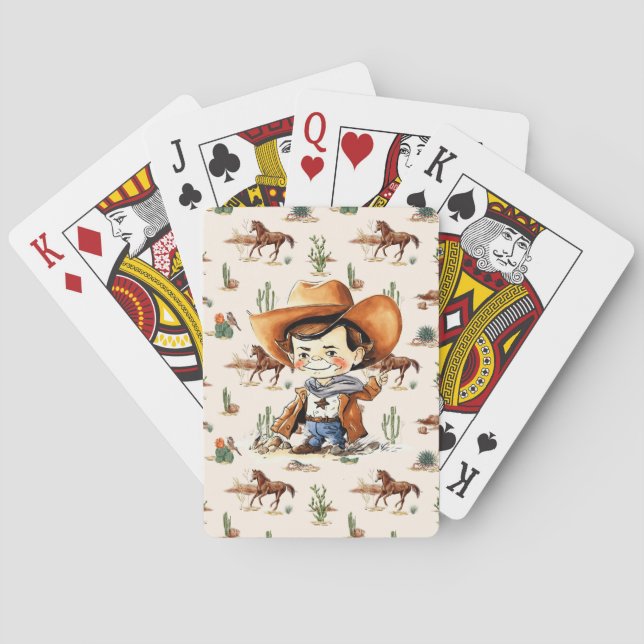 Wilder Westen  Spielkarten (Rückseite)