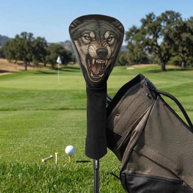 Wilder Wolf Golf Headcover (Von Creator hochgeladen)