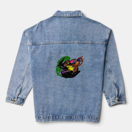 Wilder Wolf Herbst Jeansjacke