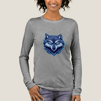 Wilder Wolf – Symbol für Stärke und Freiheit Tri-Blend Shirt