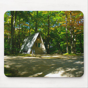 Wilderness-A-Frame-Camping am Campground Mousepad