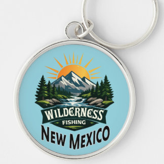 Wilderness-Angeln New Mexico Schlüsselanhänger