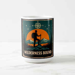 Wilderness Bound – Abenteuer ruft die Natur Kaffeetasse
