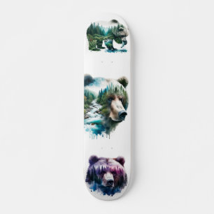 Wilderness Grizzly Bars Skateboard