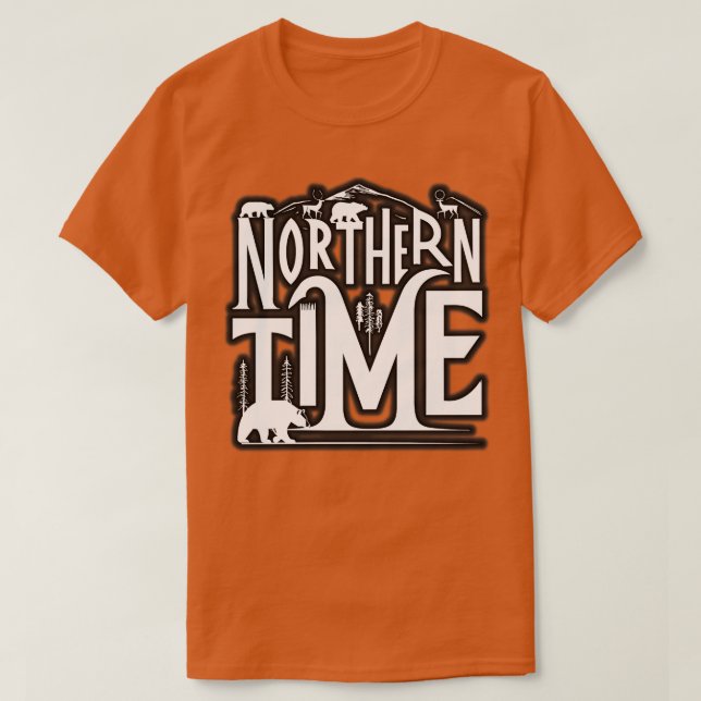 Wilderness Nordische Exposition Thirt T-Shirt (Design vorne)