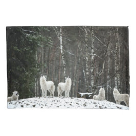 Wilderness Polar Wolf Kissenbezug
