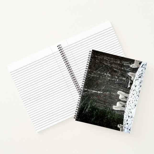 Wilderness Polar Wolf Notizbuch (Innenseite)