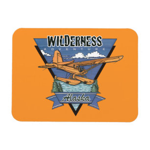 Wilderness Seaplane Adventure Alaska Magnet
