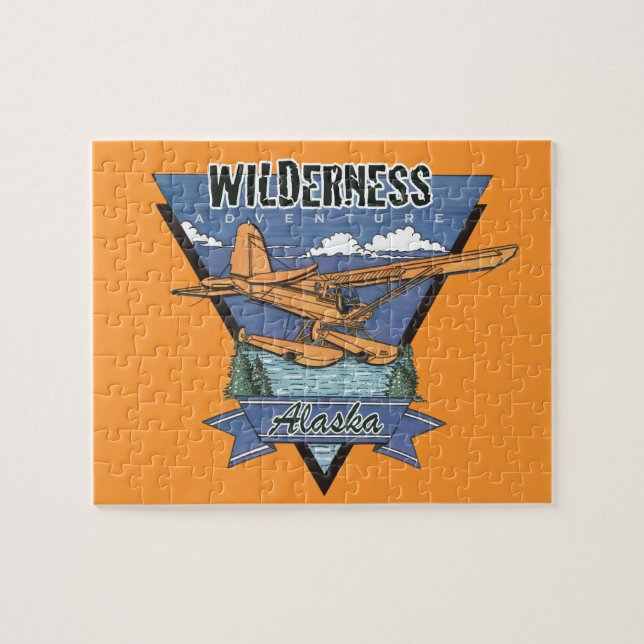Wilderness Seaplane Adventure Alaska Puzzle (Horizontal)
