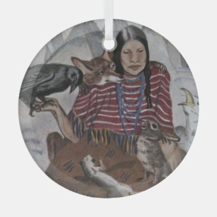 "Wilderness-Verbündete" Ornament Aus Glas