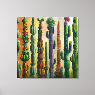 Wilderness Wall art Cactus Leinwanddruck