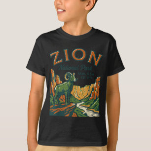 Wilderness-Wandern Camping im Zion-Nationalpark T-Shirt