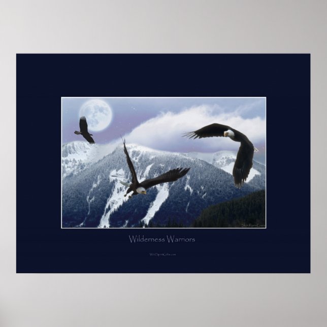 WILDERNESS WARRIORS Art Poster (Vorne)