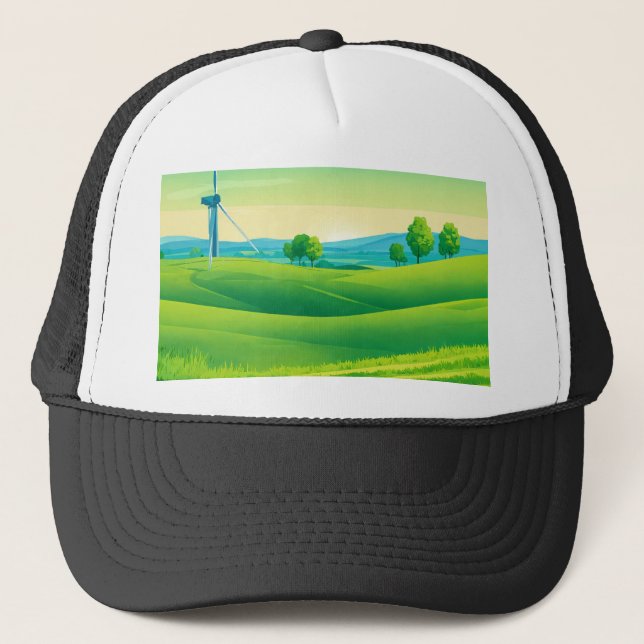 Wilderness Whisper Truckerkappe (Vorderseite)