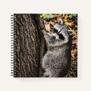 Wilderness Wild Raccoon Notizbuch