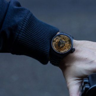 Wilderness Wolf Art mit 3D-Gesicht Armbanduhr