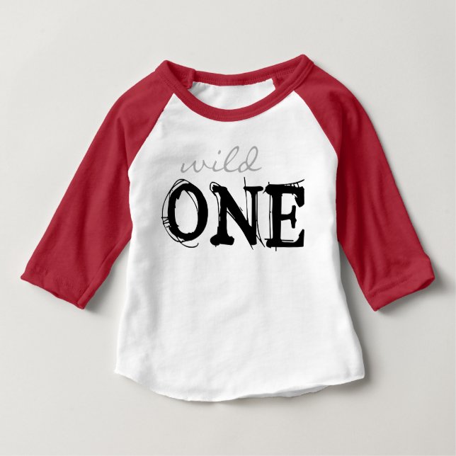 Wildes Baby T-shirt (Vorderseite)