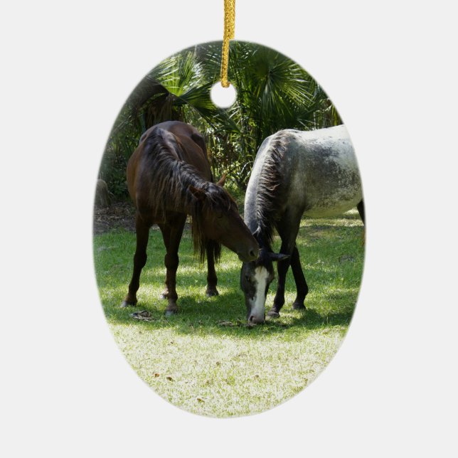 Wildes Cumberland Keramikornament (Vorne)