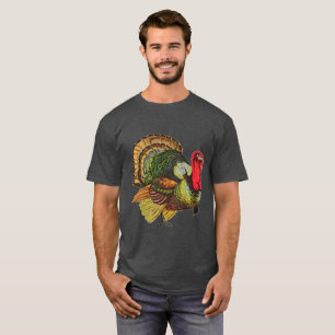 Wildes die Türkei-Kleid T-Shirt